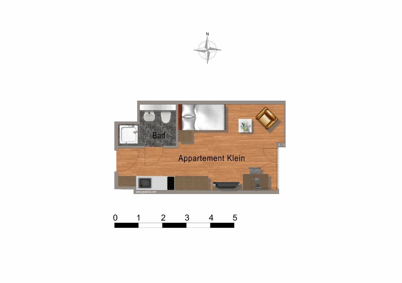 Guggach Apartôtel Zurique Quarto foto