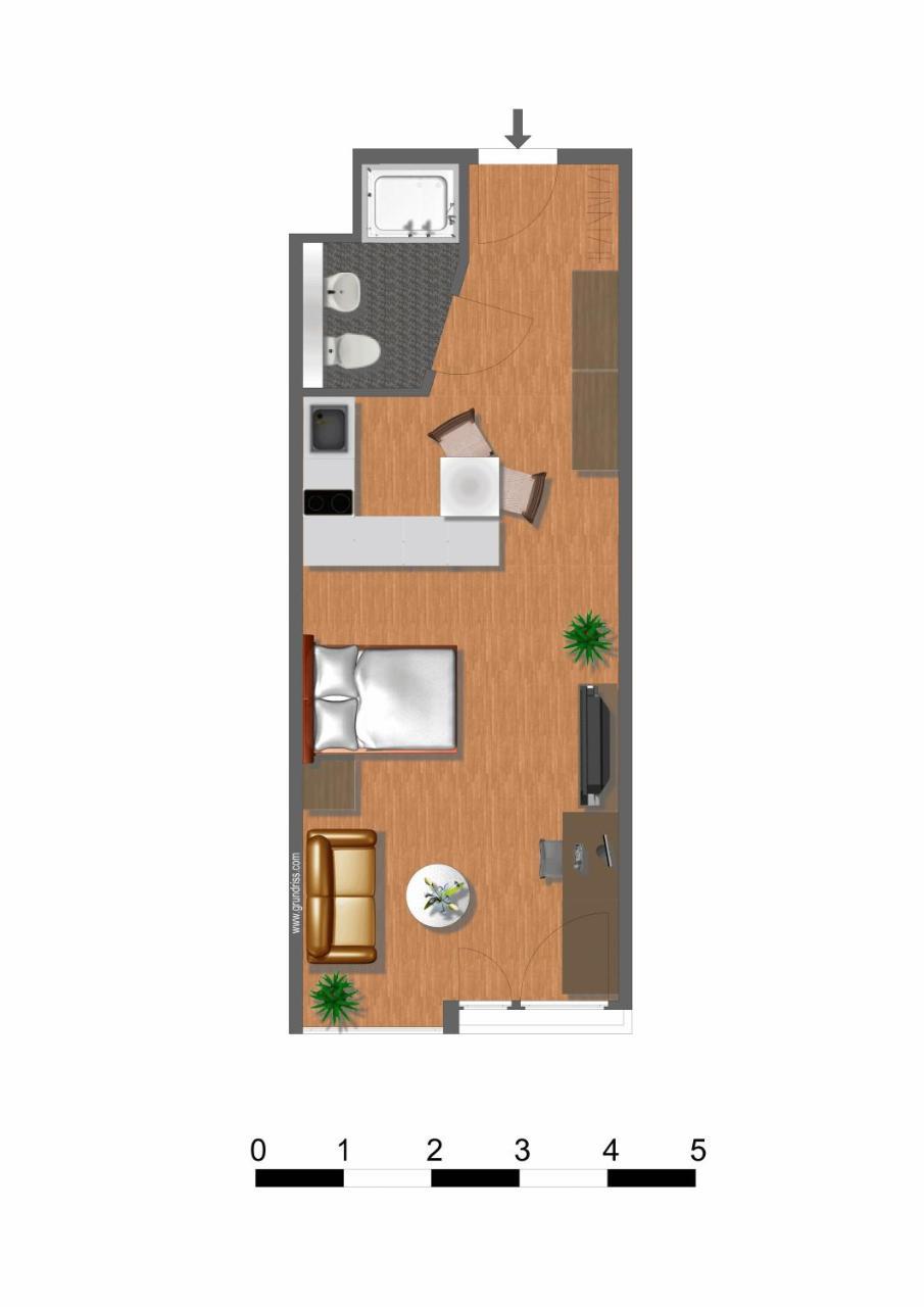 Guggach Apartôtel Zurique Quarto foto